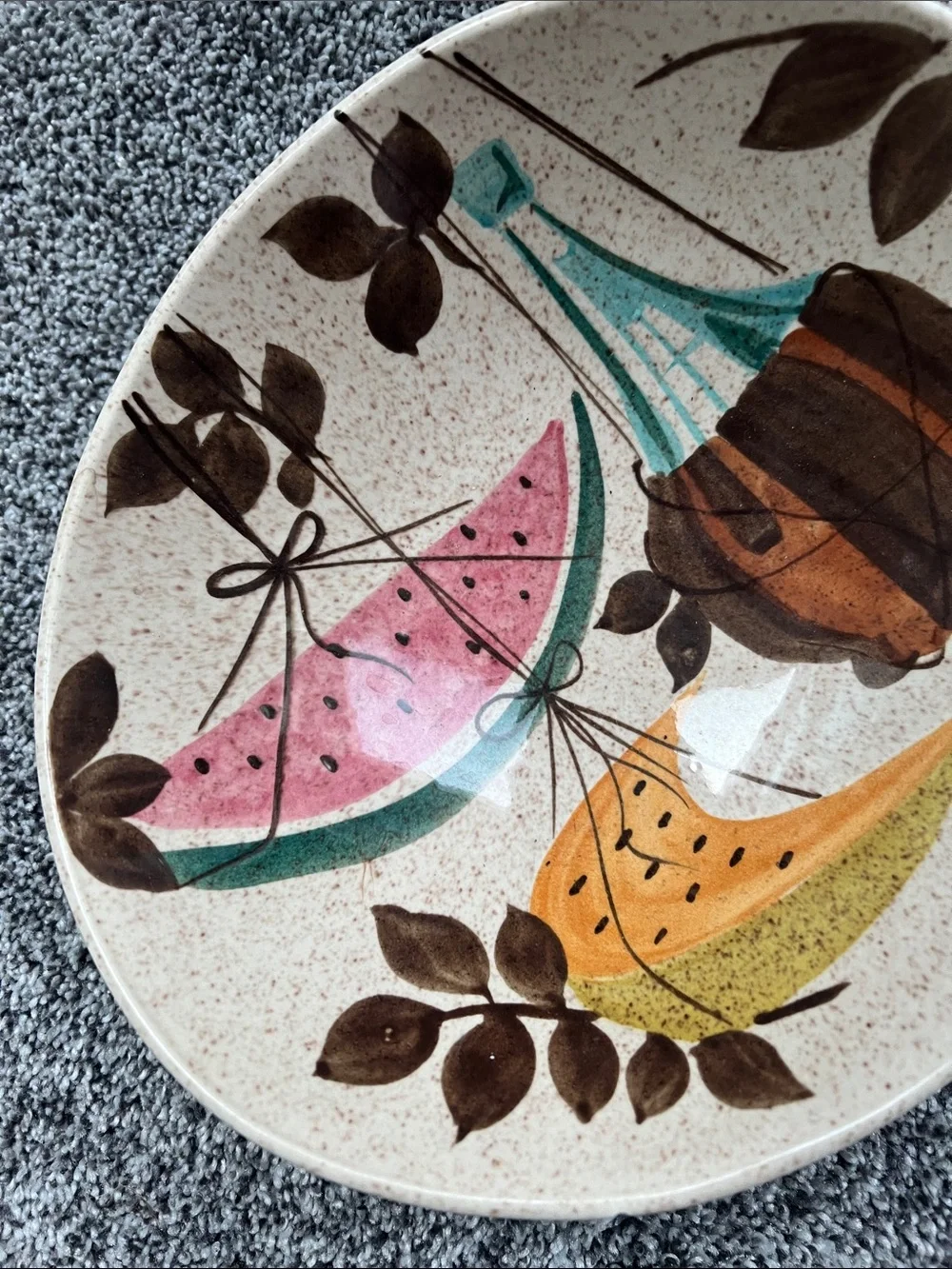 RED WING POTTERY BOWL #129